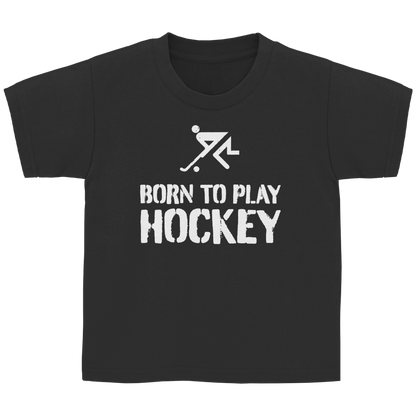 Kinder Basic T-Shirt BORN TO PLAY HOCKEY