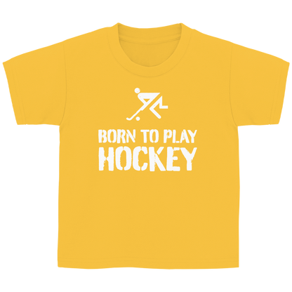 Kinder Basic T-Shirt BORN TO PLAY HOCKEY