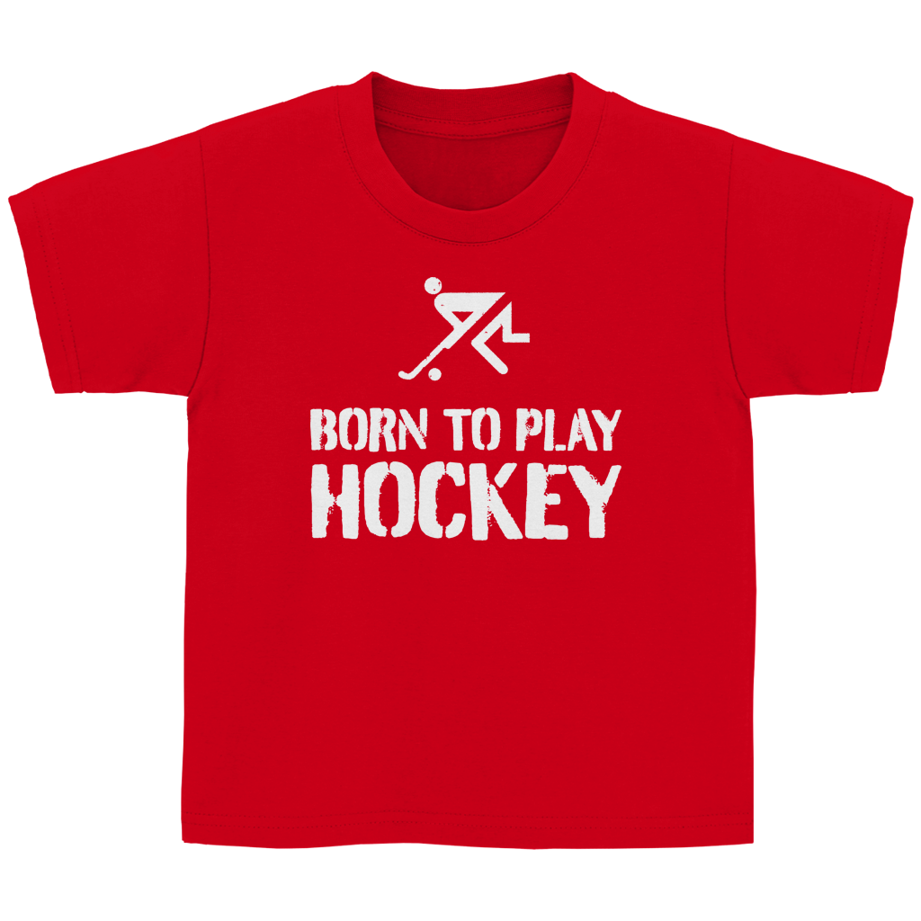 Kinder Basic T-Shirt BORN TO PLAY HOCKEY