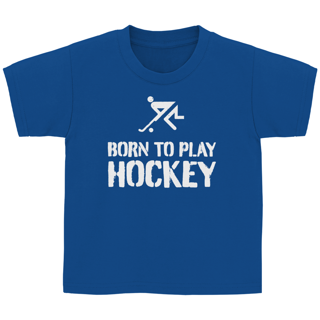 Kinder Basic T-Shirt BORN TO PLAY HOCKEY