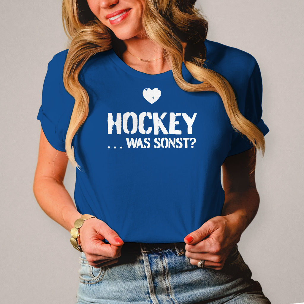 Damen T-Shirt - HOCKEY ...WAS SONST?