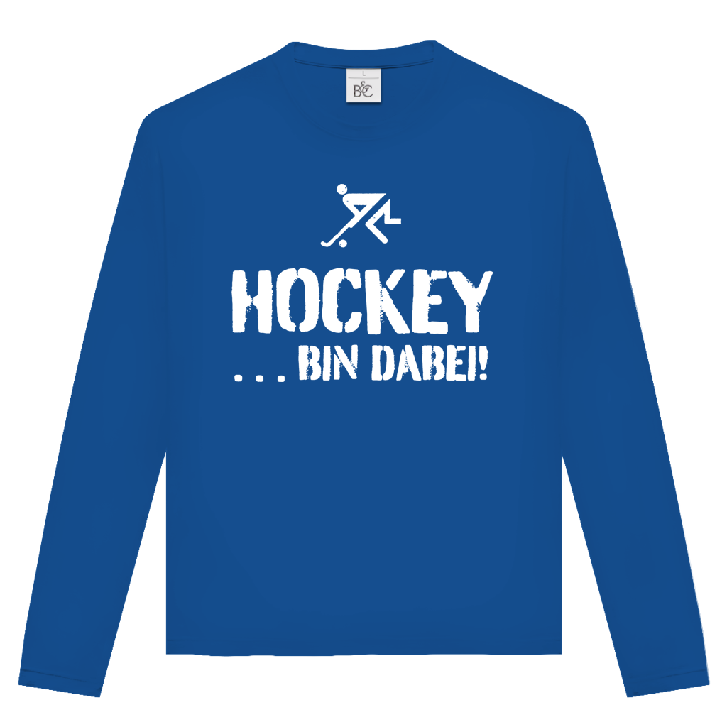 Unisex Langarmshirt - HOCKEY ...BIN DABEI!