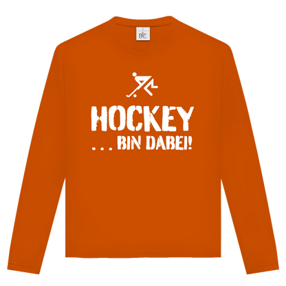 Unisex Langarmshirt - HOCKEY ...BIN DABEI!