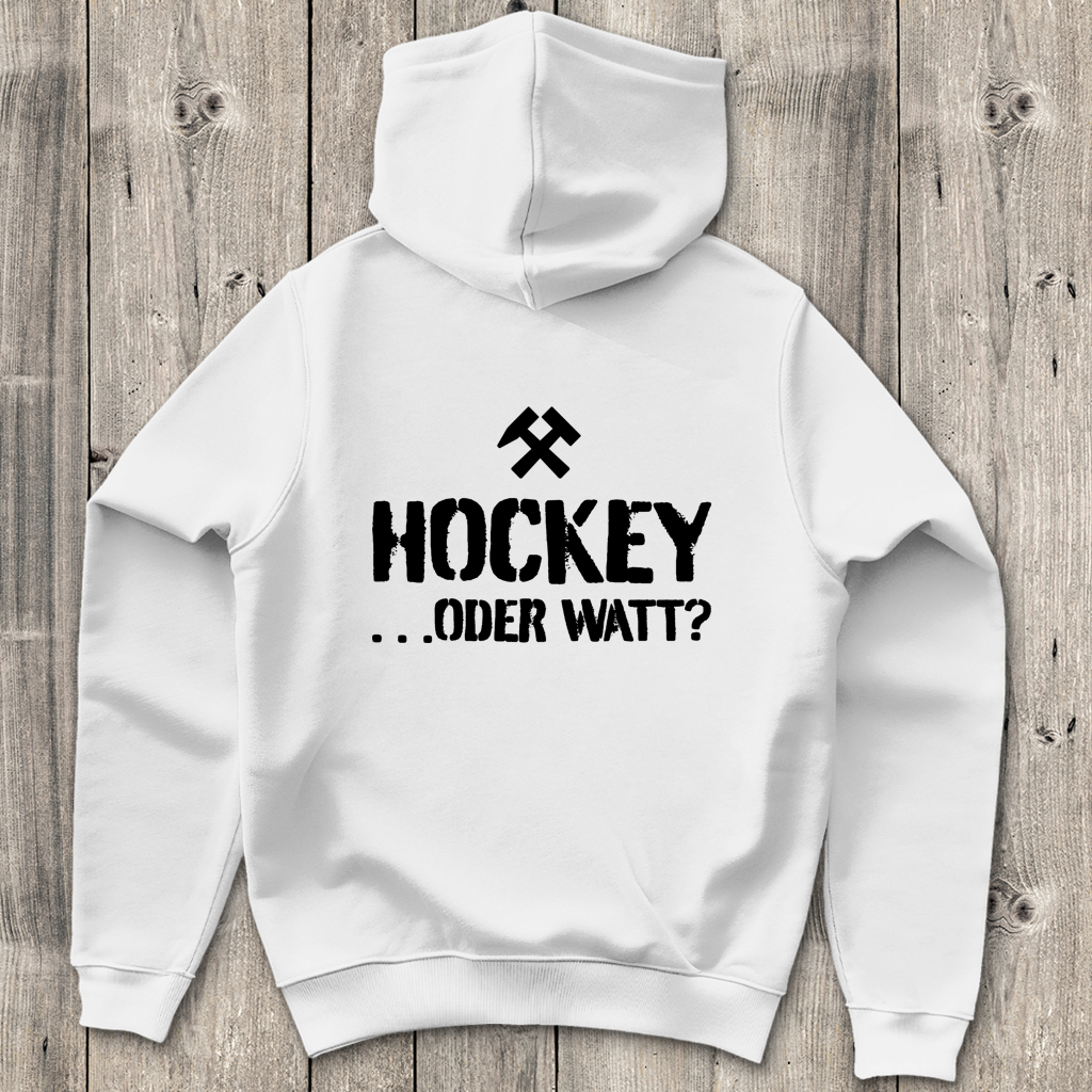 Herren Hoodie - ETUF - HOCKEY ...ODER WATT?