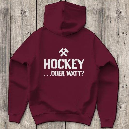 Herren Hoodie - ETUF - HOCKEY ...ODER WATT?