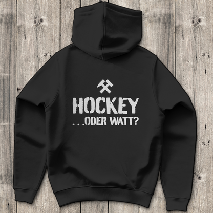 Herren Hoodie - ETUF - HOCKEY ...ODER WATT?