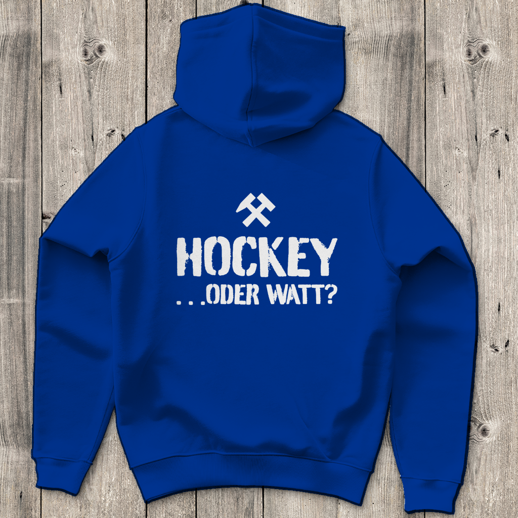 Herren Hoodie - ETUF - HOCKEY ...ODER WATT?
