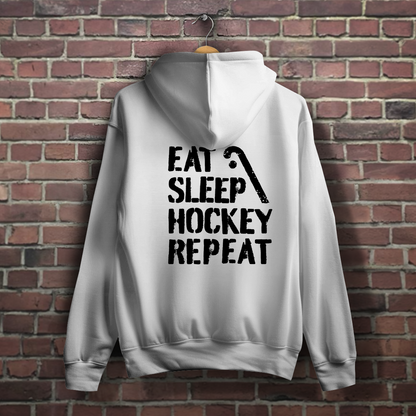Damen Hoodie - ETUF - EAT SLEEP HOCKEY REPEAT