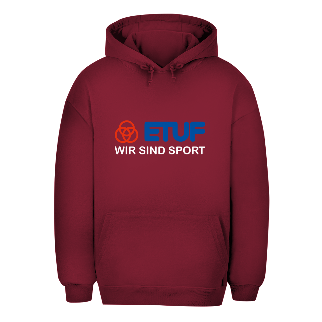 Unisex Oversize Hoodie ETUF - WIR SIND SPORT