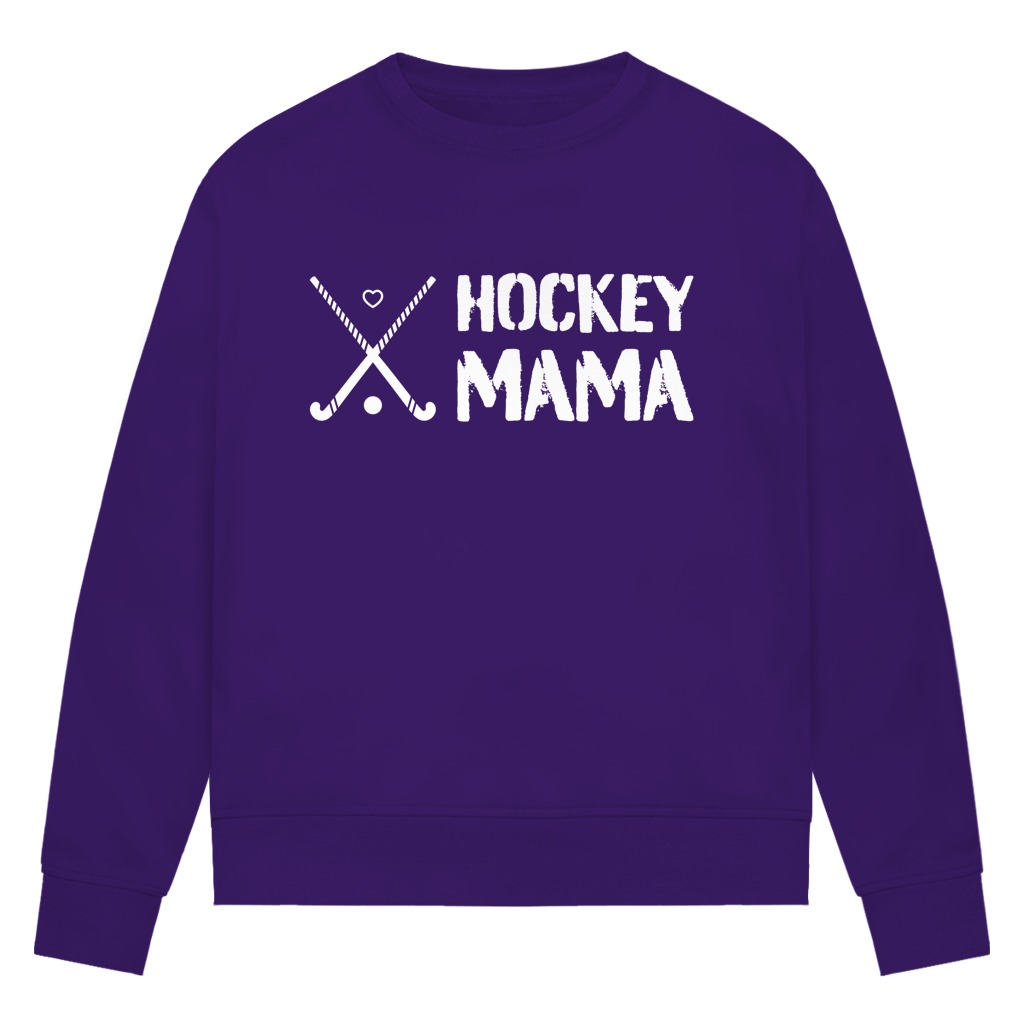 Damen Premium Bio Sweatshirt - HOCKEY MAMA 2026